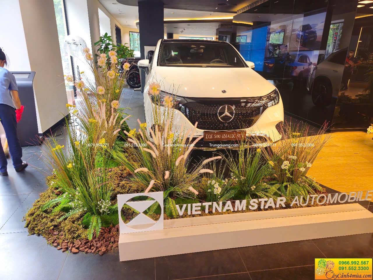 cắm hoa sự kiện giới thiệu sản phẩm mới
