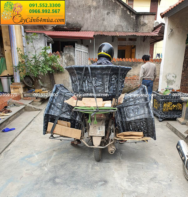 bán chậu xi măng lục giác tại Hà Nội