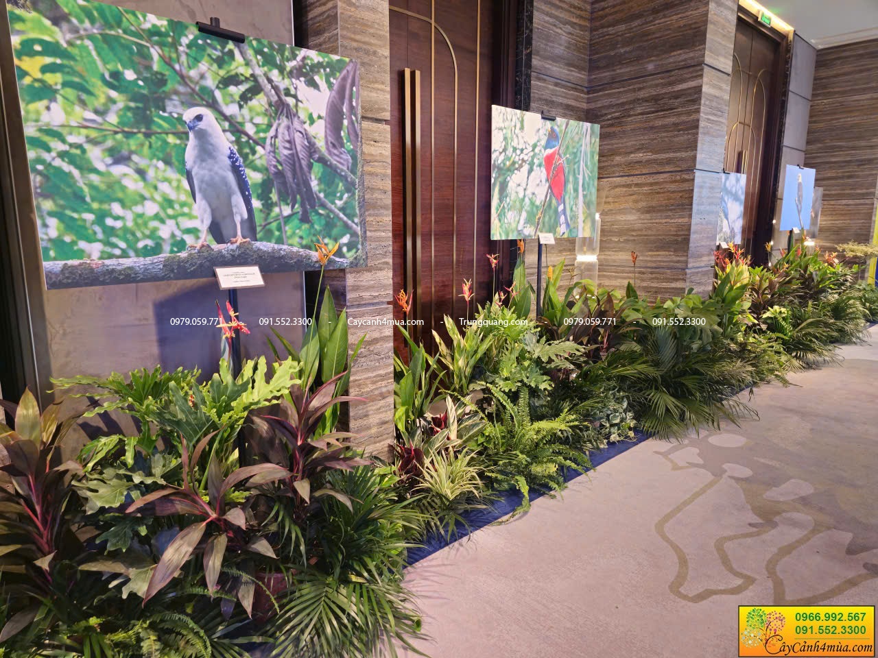 trang trí sự kiện cho phòng trưng bày tranh