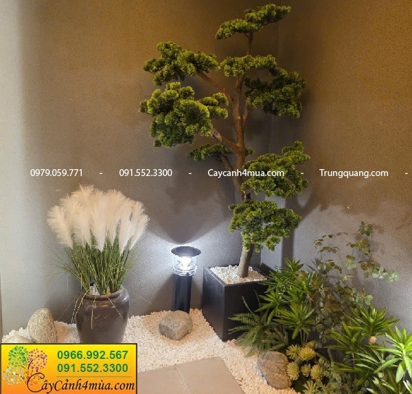 Nhận trang trí cây giả cho nhà hàng