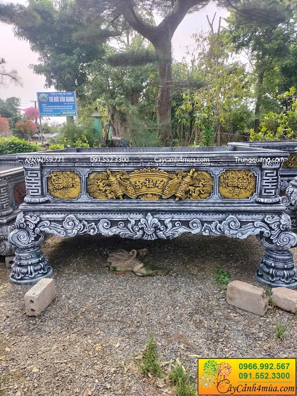 Chậu xi măng kích thước 2m40x 1m75 x 83cm
